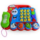 Telefone Musical Infantil Brinquedo Educativo Estímulo Sensorial Luzes Didático Telefone Musical Infantil Brinquedo Educativo Estímulo Sensorial Luzes Didático