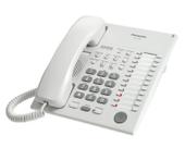 Telefone Panasonic KX-T7720 com 12 linhas e viva-voz, branco Telefone Panasonic KX-T7720 com 12 linhas e viva-voz, branco
