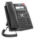 Telefone Preto C/fio 2 Linhas e 2 Contas Tela LCD X1SP Fanvi