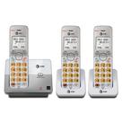 Telefone residencial sem fio AT&T EL51303 DECT 6.0 3 Handset Silver Telefone residencial sem fio AT&T EL51303 DECT 6.0 3 Handset Silver