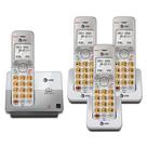 Telefone residencial sem fio AT&T EL51403 DECT 6.0 para 4 aparelhos