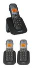 Telefone S Fio Com Viva Voz Intelbras Longo Alcance Bivolt e 2 Ramais