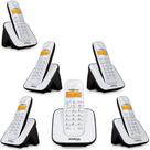Telefone Sem Fio 5 Ramal Adicional ID Bina TS 3110 Intelbras