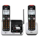 Telefone sem fio AT&T BL102-2 DECT 6.0 com 2 aparelhos com secretária eletrônica