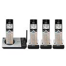 Telefone sem fio AT&T CL82407 DECT 6.0 4 aparelhos com secretária eletrônica Telefone sem fio AT&T CL82407 DECT 6.0 4 aparelhos com secretária eletrônica