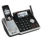 Telefone sem fio AT&T TL88102 DECT 6.0 2 linhas com sistema de atendimento