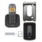 Telefone sem fio Bina Intelbras Interfone TIS 5010 Protetor