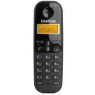 Telefone sem fio com display luminoso preto TS3110, Modelo 4123110 INTELBRAS