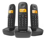 Telefone Sem Fio Digital Intelbras TS 2513 Com Dois Ramais Adicionais Multifuncional