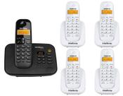 Telefone Sem Fio Digital Ts 3130 + 4 Ramal Ts 3111 intelbras