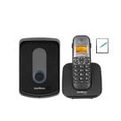 Telefone sem fio Intelbras com Ramal Externo TIS 5010 e Cabo