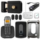 Telefone sem fio Intelbras TIS 5010 Interfone Abre Controle