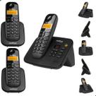 Telefone Sem Fio Intelbras TS 3130 2 Ramais TS 3111 com Secretária Eletrônica, Bina e Bateria de Longa Duração
