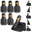 Telefone Sem Fio Intelbras TS 3130 5 Ramais TS 3111 com Secretária Eletrônica, Bina e Bateria de Longa Duração