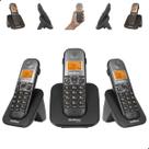 Telefone Sem Fio Intelbras TS 5120 + 2 Ramais com Bina Viva Voz Ideal Escritório e Consultório