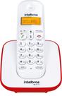 Telefone Sem Fio Intelbras TS3110 Branco/vermelho