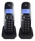 Telefone sem Fio Motorola MOTO700-MRD2 +1 Ramal com Identificador de Chamadas Digital