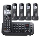 Telefone Sem Fio Panasonic KX-TGE645M - Sistema com 5 Aparelhos