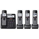 Telefone Sem Fio Panasonic KX-TGF944B com Bloqueador de Chamadas - 4 Aparelhos