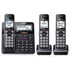 Telefone Sem Fio Panasonic KX-TGF973B com Bloqueador de Chamadas e Bluetooth