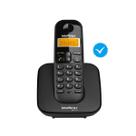Telefone Sem Fio TS 3110 preto Intelbras Revenda Oficial