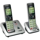 Telefone sem fio VTech CS6619-2 DECT 6.0 com 2 aparelhos