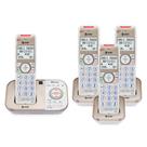 Telefones sem fio AT&T BL3112-4 com secretária eletrônica e 4 aparelhos