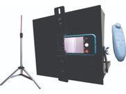 Teleprompter 12,9 Tripe/controle Remoto/adaptador D Celular