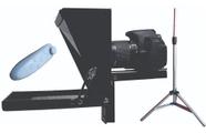 Teleprompter Mini Comp Tripe/controle Remoto/adaptador Dslr