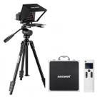 Teleprompter Portátil com Tripé Hidráulico 177cm e Controle Remoto Para Tablet 14 pol Neewer Teleprompter Portátil com Tripé Hidráulico 177cm e Controle Remoto Para Tablet 14 pol Neewer