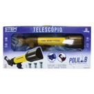 Telescópio Astrônomico 3 Lentes + Tripé Polibrinq - BP3004