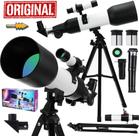 Telescópio Astronômico Terrestre Lunar Refrator Luneta Barlow Microscópio Visão Noturna Objetiva Longo Alcance Pedestal