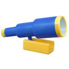 Telescópio de navio pirata para crianças Jungle Gym Kingdom Blue