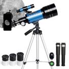 Telescópio ESAKO com abertura de 70 mm para crianças e iniciantes com acessórios