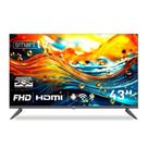 Televisão Smart TV HQ 43 Full HD, Android 12, Sem Bordas, HDR, WiFi, Bluetooth, 3 HDMI, LED Bivolt Televisão Smart TV HQ 43 Full HD, Android 12, Sem Bordas, HDR, WiFi, Bluetooth, 3 HDMI, LED Bivolt