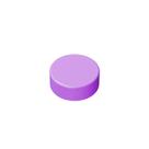 Telha de construção redonda 1x1 100 peças azul violeta para Lego Telha de construção redonda 1x1 100 peças azul violeta para Lego
