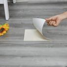 Telha de piso Peel and Stick Dureidos, pacote com 10 unidades, 1,4 m², cinza natural
