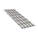 Telha De PVC Plan Cinza 5,25 x 0,86 Fibrarte