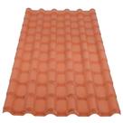 Telha de PVC Plan Colonial P3010021 2,42m X 88cm 6 Ondas Terracota Afort