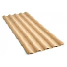 Telha De PVC Plan Marfim 2,62 x 0,86 Fibrarte