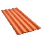 Telha De PVC Plan Terracota 2,30 x 0,86 Fibrarte
