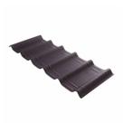 Telha Ecológica Onduline Onduvilla 1,06X0,40m Slate Grey