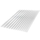 Telha Grega Cristal Transparente Policarbonato 2,44x0,99 Metros - C460800L - AJOVER