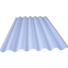 Telha Plástica Onda Alta 1,2mm 1,53x1,10 Metro - 510153 - Atco Telha Plast Onda Alta 1,53x1,10 Atco-ibrap