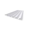 Telha Polipropileno 2,44 x 1,10 Jardim e Varanda Branco