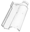 Telha Portuguesa Cristal Prismalux - Anti-UV e Anti Chama(TELHA PLÁSTICA TRANSPARENTE) (cx 15 Unid)