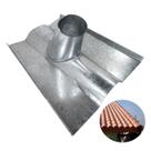 Telha Portuguesa Galvanizada Acabamento Telhado Chaminé Fogão Lareira - 9702 Hedlund