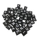 Telhas de letras de madeira RWHXRWY 1000PCS Scrabble Crafts 18x20mm