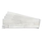 Telhas de pedra Tic Tac Tiles Peel and Stick 24x6 cm 4 folhas Telhas de pedra Tic Tac Tiles Peel and Stick 24x6 cm 4 folhas