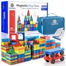 Telhas magnéticas SUNNY AUNTIE 123 unidades para crianças de 3 a 8 anos com estojo